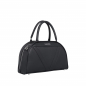Preview: Henkeltasche als Crossbody Tasche aus Nappaleder Schwarz
